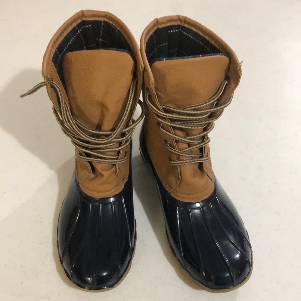 Blue Suede Shoes Duck Boot